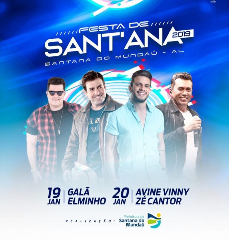 Festa da Padroeira de Santana do Mundaú contará com vasta programação religiosa e artística