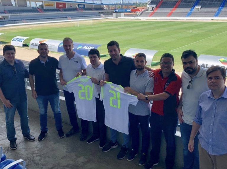 Comissão da FIFA realiza inspeção no Estádio Rei Pelé