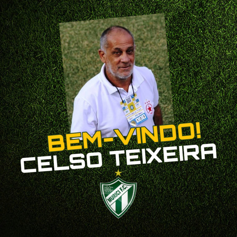 Murici anuncia Celso Teixeira como técnico para sequência da temporada