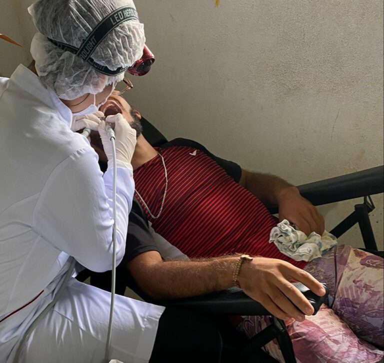 Projeto Saúde no Campo leva atendimento odontológico domiciliar a pacientes em Santana do Mundaú