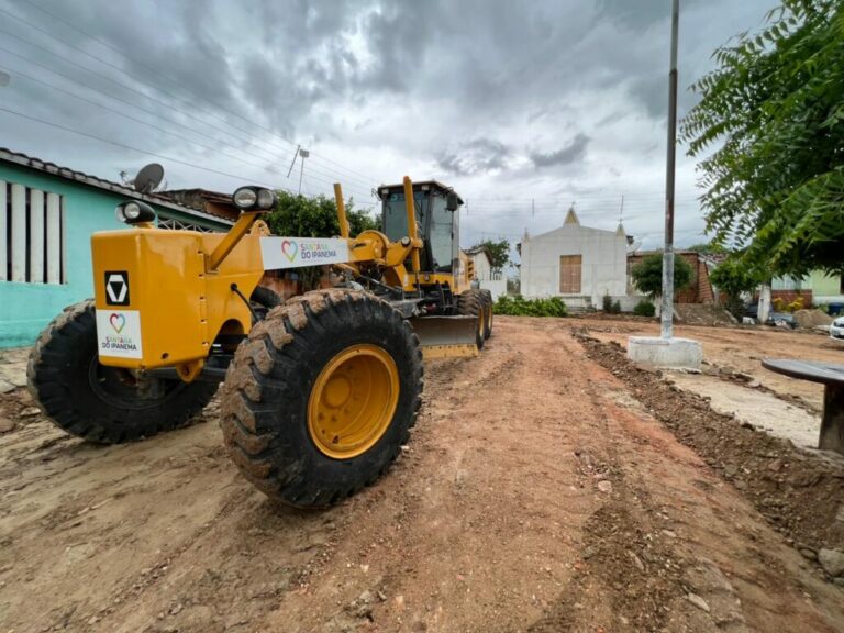 Programa de Pavimentação da Prefeitura de Santana chega ao Povoado São Raimundo para garantir mobilidade e dignidade
