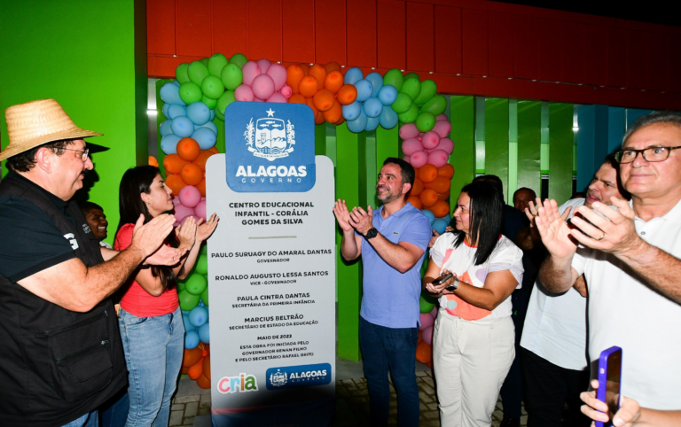 Governador entrega em Rio Largo 38° Creche Cria do estado