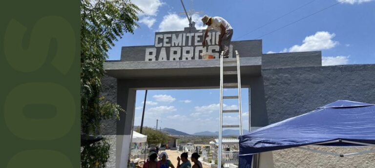 Prefeitura de Santana do Ipanema realiza manutenção dos cemitérios públicos para o Dia de Finados